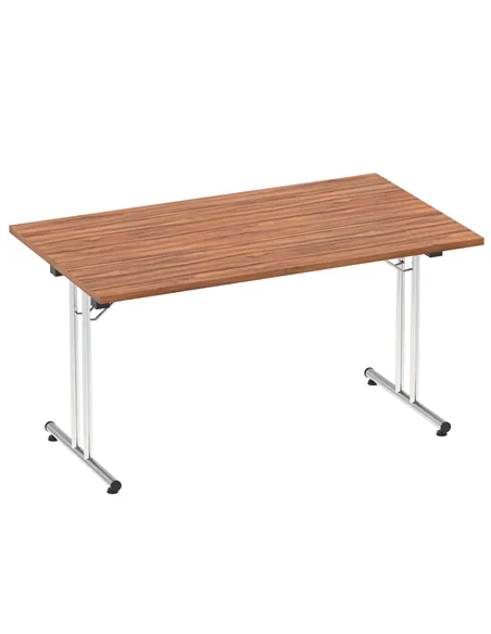 Dynamic Impulse 1400mm Folding Rectangular Table Walnut Top I004318