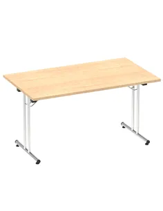 Dynamic Impulse 1400mm Folding Rectangular Table Maple Top I004320