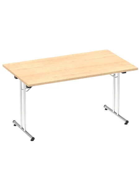 Dynamic Impulse 1400mm Folding Rectangular Table Maple Top I004320