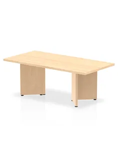 Dynamic Impulse 1200mm Coffee Table Maple Top Arrowhead Leg I003416