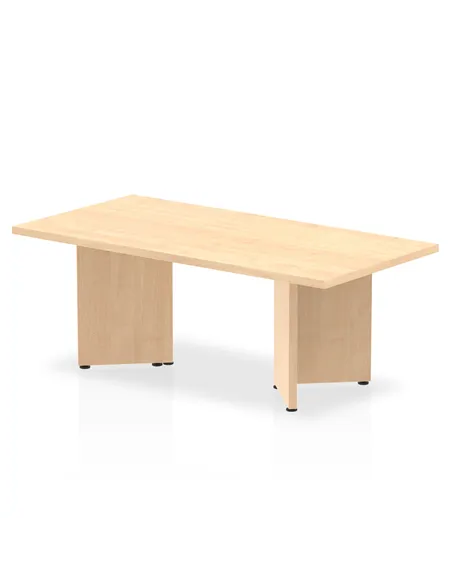 Dynamic Impulse 1200mm Coffee Table Maple Top Arrowhead Leg I003416