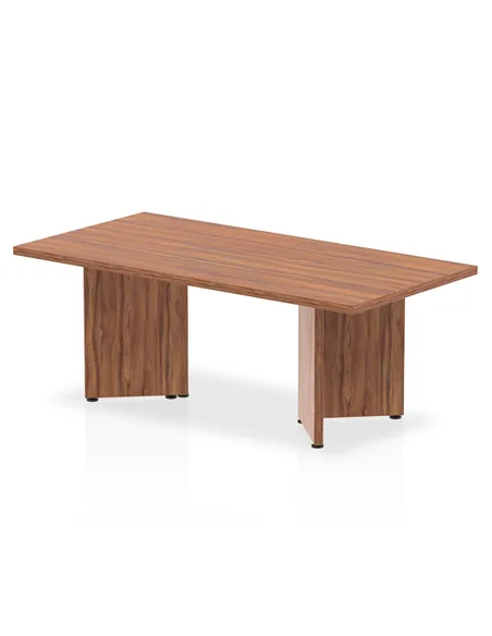 Dynamic Impulse 1200mm Coffee Table Walnut Top Arrowhead Leg I003419