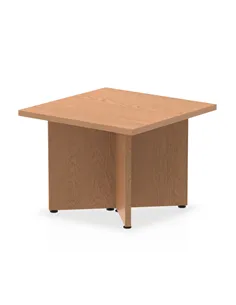 Dynamic Impulse 600mm Coffee Table Oak Top Arrowhead Leg I003422