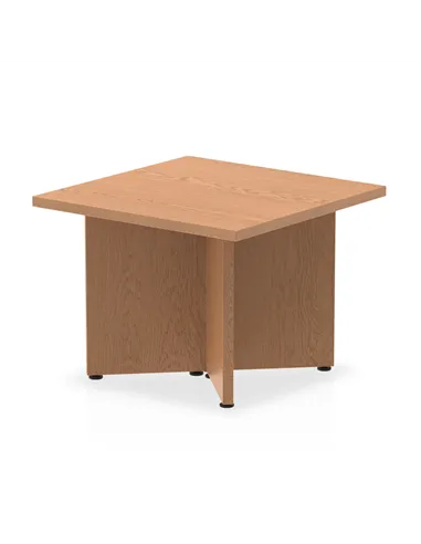 Dynamic Impulse 600mm Coffee Table Oak Top Arrowhead Leg I003422