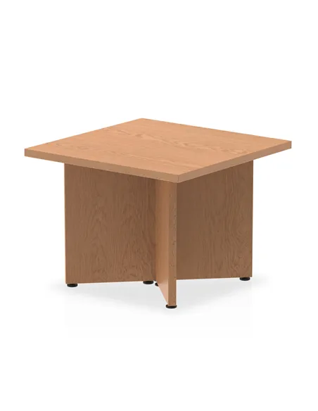 Dynamic Impulse 600mm Coffee Table Oak Top Arrowhead Leg I003422
