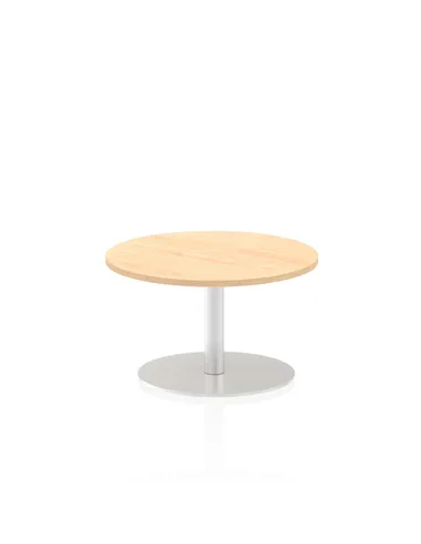 Dynamic Italia 600mm Poseur Round Table Maple Top 475mm High Leg ITL0103
