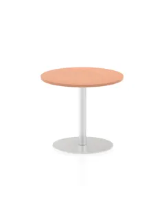 Dynamic Italia 600mm Poseur Round Table Beech Top 720mm High Leg ITL0106