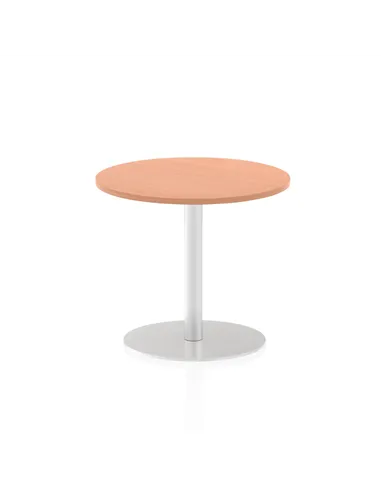 Dynamic Italia 600mm Poseur Round Table Beech Top 720mm High Leg ITL0106