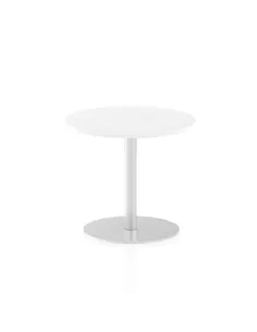 Dynamic Italia 600mm Poseur Round Table White Top 720mm High Leg ITL0108