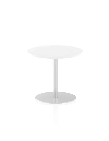 Dynamic Italia 600mm Poseur Round Table White Top 720mm High Leg ITL0108