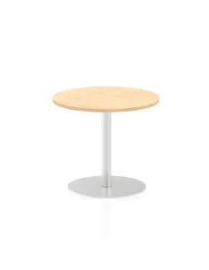 Dynamic Italia 600mm Poseur Round Table Maple Top 720mm High Leg ITL0109