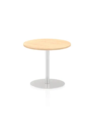 Dynamic Italia 600mm Poseur Round Table Maple Top 720mm High Leg ITL0109