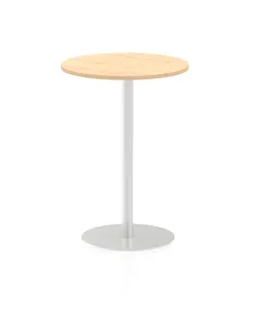 Dynamic Italia 600mm Poseur Round Table Maple Top 1145mm High Leg ITL0115