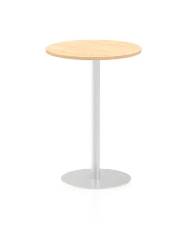 Dynamic Italia 600mm Poseur Round Table Maple Top 1145mm High Leg ITL0115