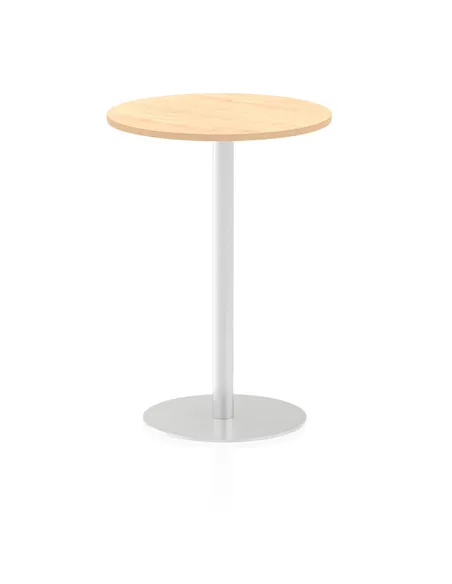 Dynamic Italia 600mm Poseur Round Table Maple Top 1145mm High Leg ITL0115