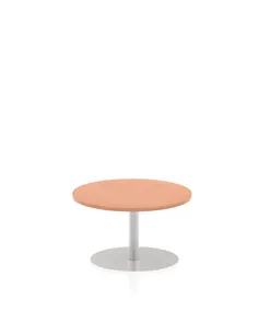 Dynamic Italia 800mm Poseur Round Table Beech Top 475mm High Leg ITL0118