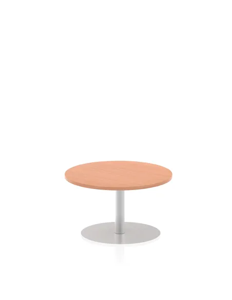 Dynamic Italia 800mm Poseur Round Table Beech Top 475mm High Leg ITL0118