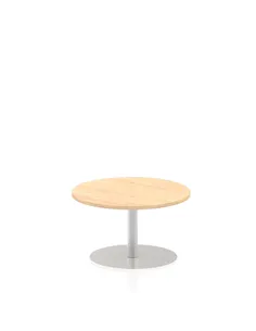 Dynamic Italia 800mm Poseur Round Table Maple Top 475mm High Leg ITL0121