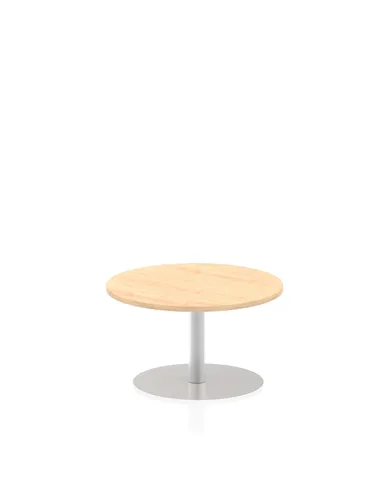 Dynamic Italia 800mm Poseur Round Table Maple Top 475mm High Leg ITL0121