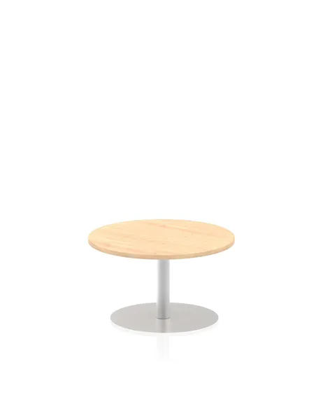 Dynamic Italia 800mm Poseur Round Table Maple Top 475mm High Leg ITL0121
