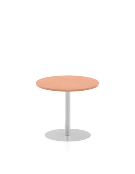 Dynamic Italia 800mm Poseur Round Table Beech Top 720mm High Leg ITL0124