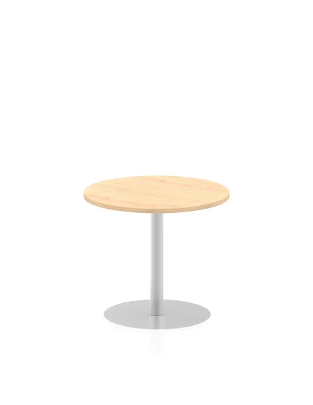 Dynamic Italia 800mm Poseur Round Table Maple Top 720mm High Leg ITL0127