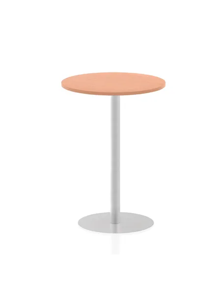 Dynamic Italia 800mm Poseur Round Table Beech Top 1145mm High Leg ITL0130