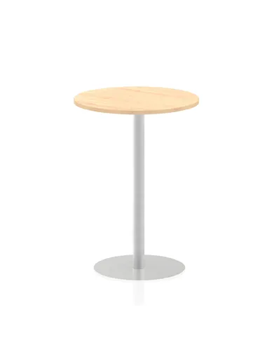 Dynamic Italia 800mm Poseur Round Table Maple Top 1145mm High Leg ITL0133