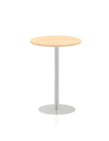 Dynamic Italia 800mm Poseur Round Table Maple Top 1145mm High Leg ITL0133