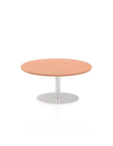 Dynamic Italia 1000mm Poseur Round Table Beech Top 475mm High Leg ITL0136