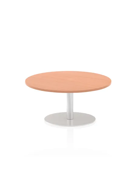 Dynamic Italia 1000mm Poseur Round Table Beech Top 475mm High Leg ITL0136