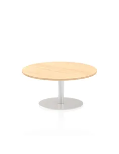 Dynamic Italia 1000mm Poseur Round Table Maple Top 475mm High Leg ITL0139