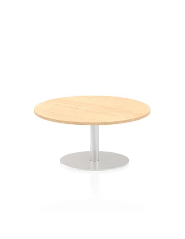 Dynamic Italia 1000mm Poseur Round Table Maple Top 475mm High Leg ITL0139