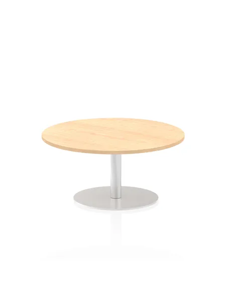 Dynamic Italia 1000mm Poseur Round Table Maple Top 475mm High Leg ITL0139