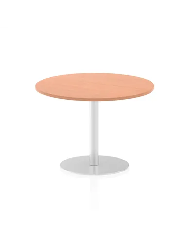Dynamic Italia 1000mm Poseur Round Table Beech Top 720mm High Leg ITL0142