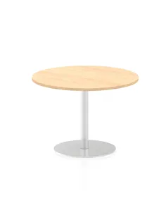 Dynamic Italia 1000mm Poseur Round Table Maple Top 720mm High Leg ITL0145