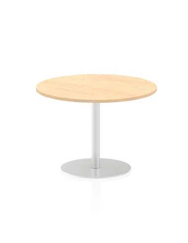Dynamic Italia 1000mm Poseur Round Table Maple Top 720mm High Leg ITL0145