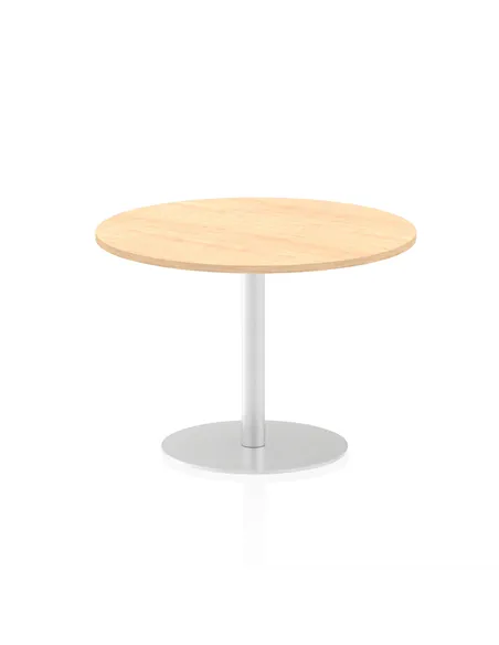 Dynamic Italia 1000mm Poseur Round Table Maple Top 720mm High Leg ITL0145