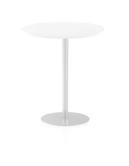 Dynamic Italia 1000mm Poseur Round Table White Top 1145mm High Leg ITL0150