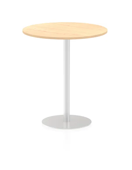 Dynamic Italia 1000mm Poseur Round Table Maple Top 1145mm High Leg ITL0151