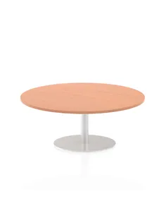 Dynamic Italia 1200mm Poseur Round Table Beech Top 475mm High Leg ITL0154