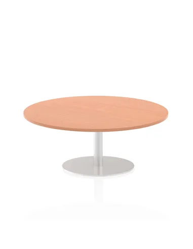 Dynamic Italia 1200mm Poseur Round Table Beech Top 475mm High Leg ITL0154