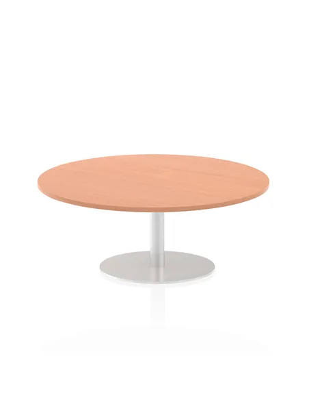 Dynamic Italia 1200mm Poseur Round Table Beech Top 475mm High Leg ITL0154