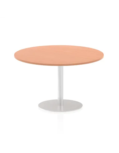 Dynamic Italia 1200mm Poseur Round Table Beech Top 720mm High Leg ITL0160