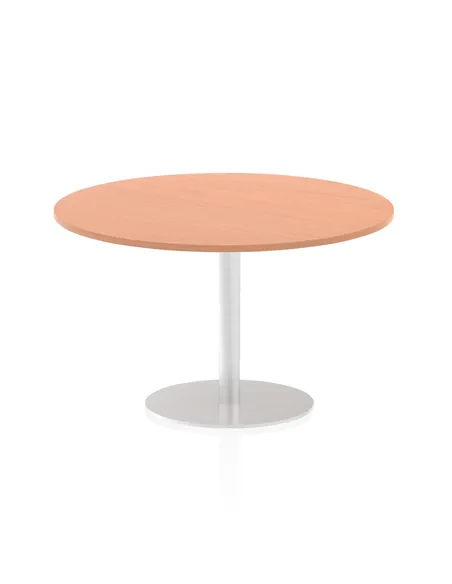 Dynamic Italia 1200mm Poseur Round Table Beech Top 720mm High Leg ITL0160