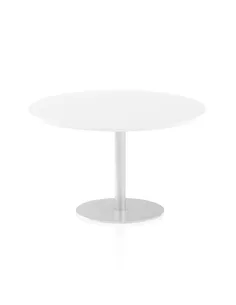 Dynamic Italia 1200mm Poseur Round Table White Top 720mm High Leg ITL0162