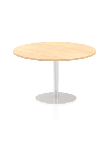 Dynamic Italia 1200mm Poseur Round Table Maple Top 720mm High Leg ITL0163
