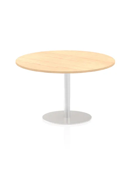 Dynamic Italia 1200mm Poseur Round Table Maple Top 720mm High Leg ITL0163