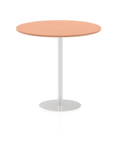 Dynamic Italia 1200mm Poseur Round Table Beech Top 1145mm High Leg ITL0166