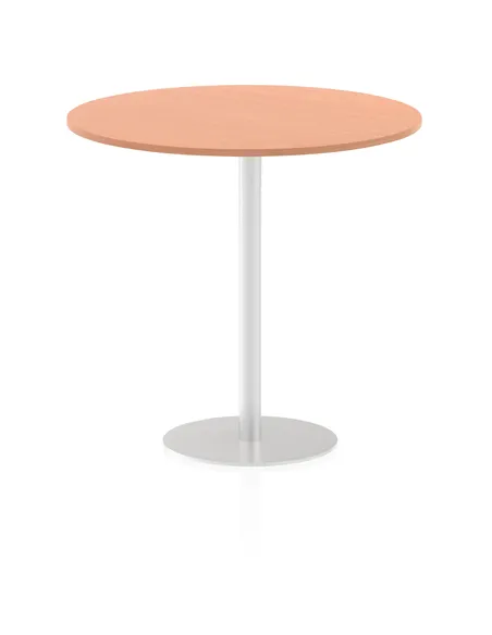 Dynamic Italia 1200mm Poseur Round Table Beech Top 1145mm High Leg ITL0166